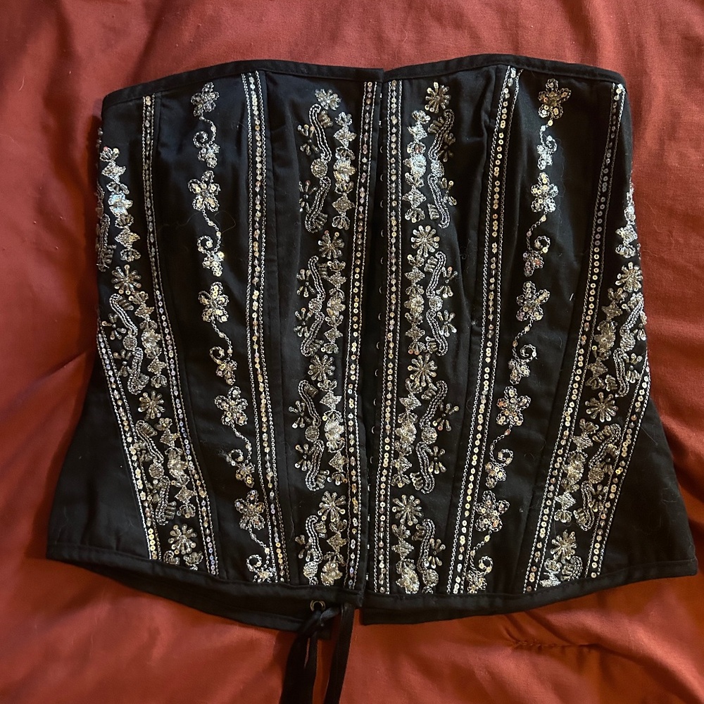 Vintage Y2K Corset Top Size Small Free People